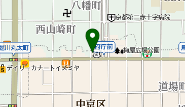 ウィメンズカウンセリング京都の地図画像