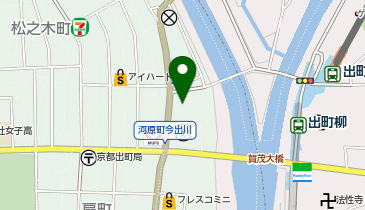 健友館出町おおつじ整体院の地図画像