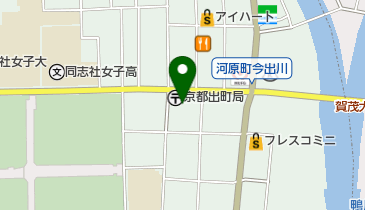 洗濯倶楽部寺町今出川店の地図画像