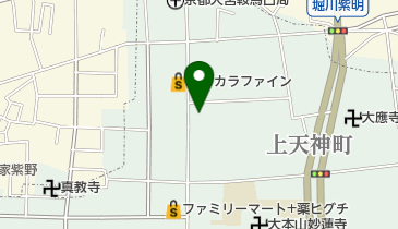 高井化粧品店の地図画像