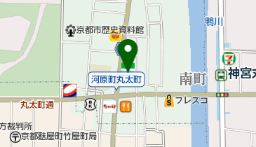 べにや化粧品店の地図画像