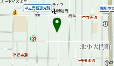 みずたに呉服店の地図画像