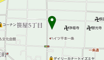 カマダ洋服店の地図画像