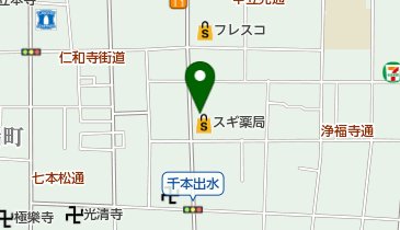 田村ふとん店の地図画像