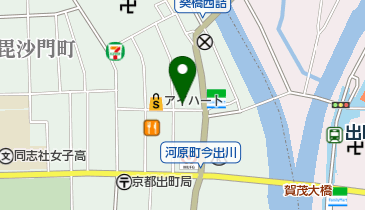 株式会社東洋物産出町店の地図画像