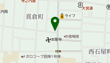 大興練染株式会社の地図画像