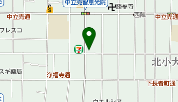 ピザハット 西陣店の地図画像