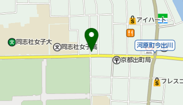 かわむら時計メガネ店の地図画像