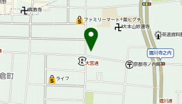 クラビンスの地図画像