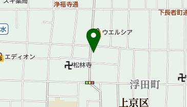 サントロペ智恵光院店の地図画像
