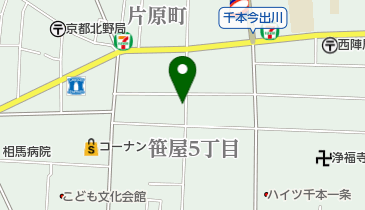 ザ・スーパーカットの店の地図画像
