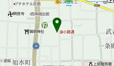 とくなが美容室の地図画像