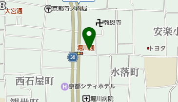 フリースタイルの地図画像