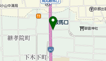 立野洋品店の地図画像