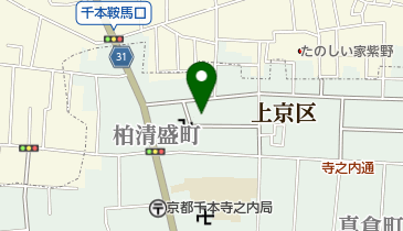 理容シラキの地図画像