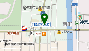 丸太町東洋亭の地図画像