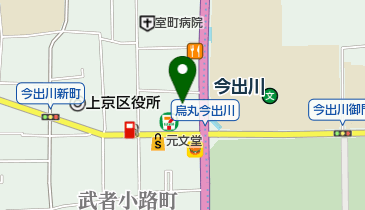 京都保護観察所の地図画像