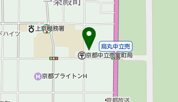 京都府庁 商工労働観光部 計量検定所の地図画像