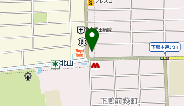 イノブン 北山店の地図画像