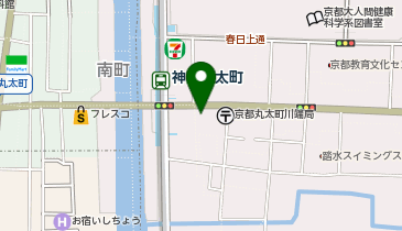 傘の栗田の地図画像