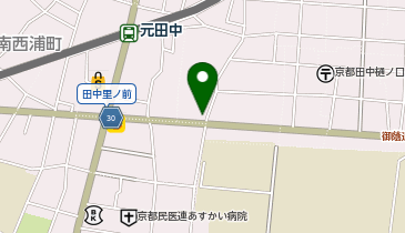 ちどりやクリーニング店の地図画像