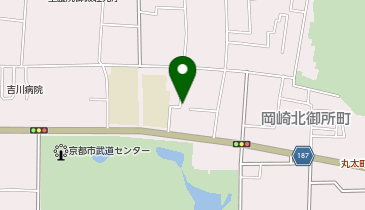 コインランドリーあわづの地図画像