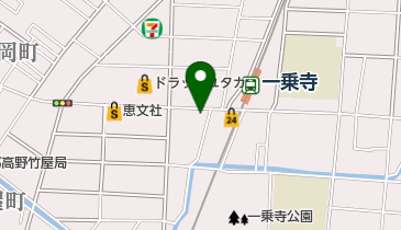 カロラー化粧品店の地図画像