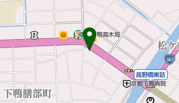 おく村呉服店の地図画像