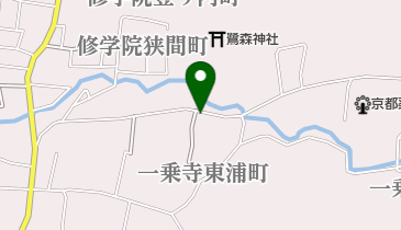 株式会社うるしの常三郎 曼殊院道店の地図画像