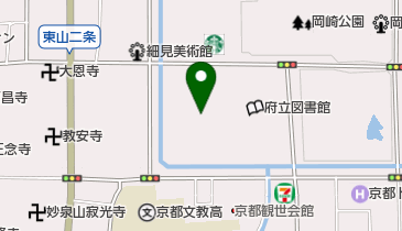 竹文化振興協会の地図画像
