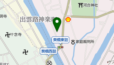 花折京都本店の地図画像