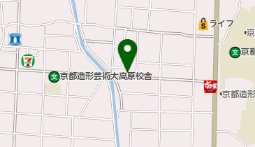 美容室レークパレットの地図画像