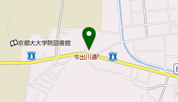 宅配クックワンツースリー北白川店の地図画像