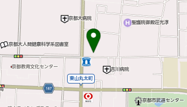 西尾八ツ橋 本店の地図画像