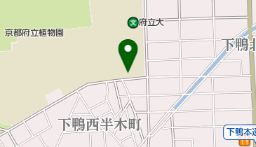 京都府庁 知事直轄組織 職員研修・研究支援センターの地図画像