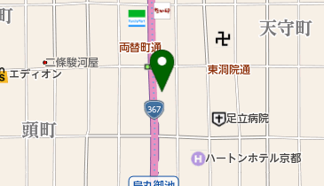 岡崎印房の地図画像