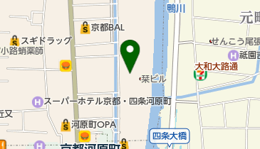 株式会社東木屋町ビルアリスミの地図画像