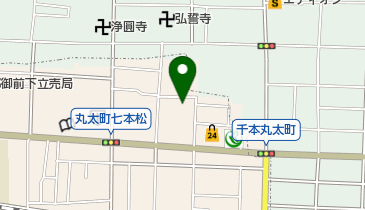 クリーニング青山の地図画像