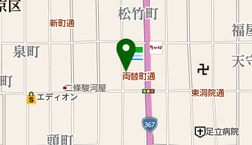 株式会社加藤萬京都支店の地図画像