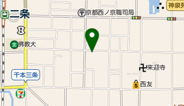 株式会社中神染料店の地図画像