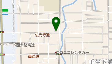 光精時計店の地図画像