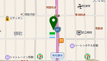 浅山コンタクトレンズの地図画像