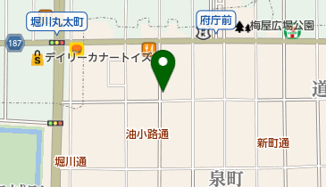 高木理容店の地図画像