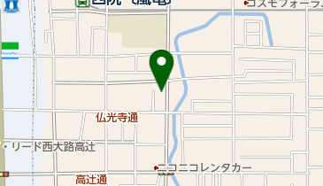 ヘアーズことぶきの地図画像