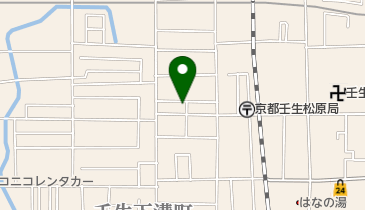 松本理容店の地図画像
