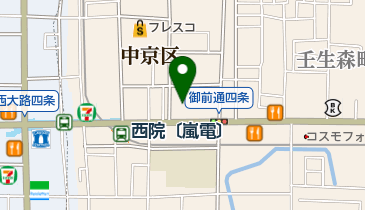 Lユニオントラベル京都の地図画像