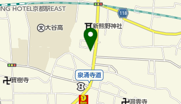 堀田クリーニング店の地図画像
