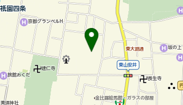 祇園甲部組合の地図画像