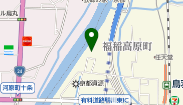 前川化学工業株式会社 京都ゴム工場の地図画像