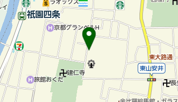 祇園坂田 京都市東山区 スナック パブ クラブ 605 0074 の地図 アクセス 地点情報 Navitime